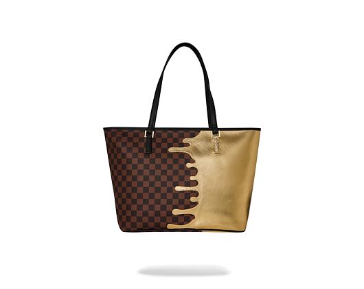 Bag Sprayground - Sharks In Paris Gold Drip Tote
