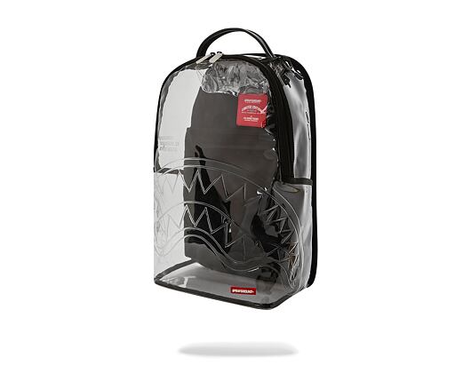 Backpack Sprayground - Gun Metal Colors Clear Backpack