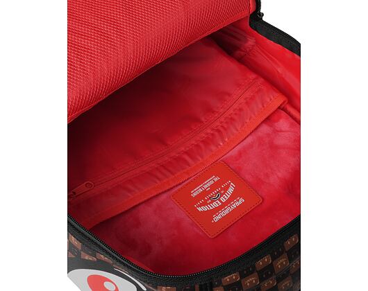 Backpack Sprayground - Sharks In Paris Wtf Bubble Brown Check Backpack