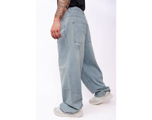 Jeans Karl Kani - Og K Washed Western Relaxed Baggy Jeans - Blue