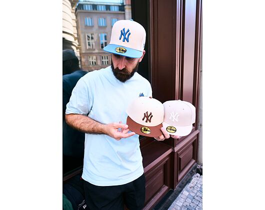 Cap New Era - MLB Essential 59FIFTY - NY Yankees - Stone / White