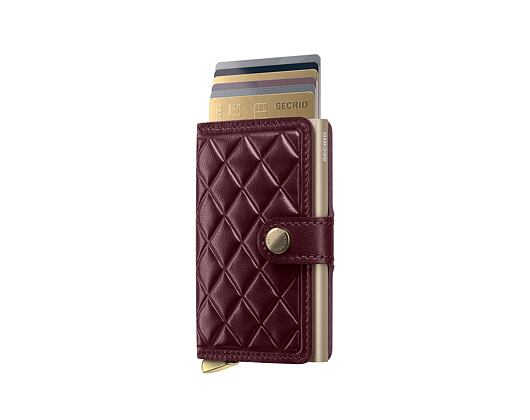 Wallet Secrid - Miniwallet Emboss Diamond Premium - Bordeaux