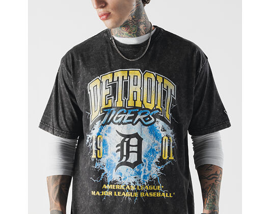 Tee New Era - MLB Lifestyle Graphic Tee - Detroit Tigers - Black