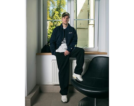 Jacket New Era - Branded Shacket - Navy