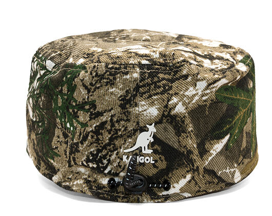 Bucket Hat Kangol - Interlock Pillbox Cap - Nature Camo
