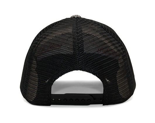 Cap Ed Hardy - Unisex Live Fast Love Hard 5 Panel Trucker Cap - Black
