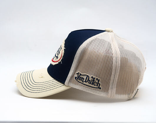 Cap Von Dutch - Baseball - Vintage Distressed - Black / Grey