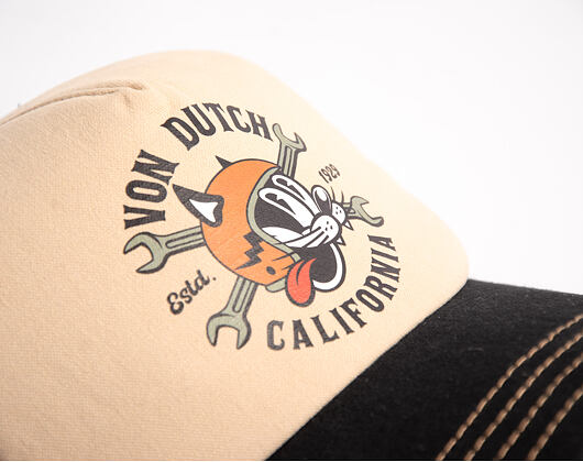 Cap Von Dutch - Trucker - Print - Black