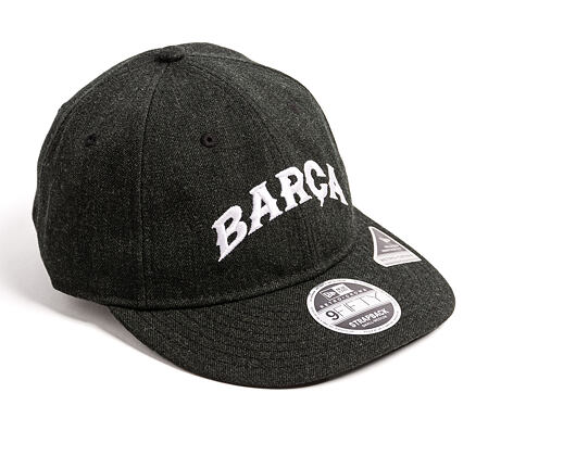 Cap New Era - Wool Retro Crown 9FIFTY - Barcelona FC - Black