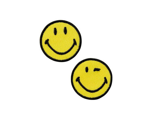 Patch Monoquick - Smajlíci Smiley 3 cm