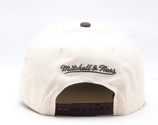 Cap Mitchell & Ness - NBA Brown And Cream Pro Snapback Hwc - Philadelphia 76ers - Cream