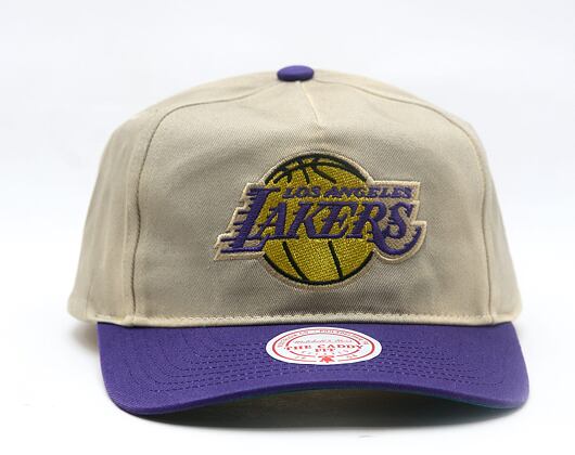 Cap Mitchell & Ness - NBA Retro Roots Deadstock - Los Angeles Lakers - Cream