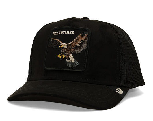 Cap Goorin - Suede Represent Eagle Trucker - Black