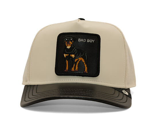 Cap Goorin - Faux Leather Rottweiler - Black / Chalk