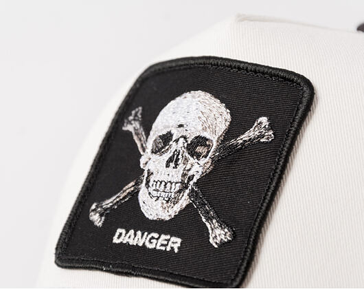 Cap Goorin - Danger Skull And Crossbones - Dust / Black