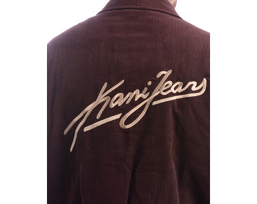Jacket Karl Kani - Kani Jeans Corduroy Oversized College Jacket - Brown
