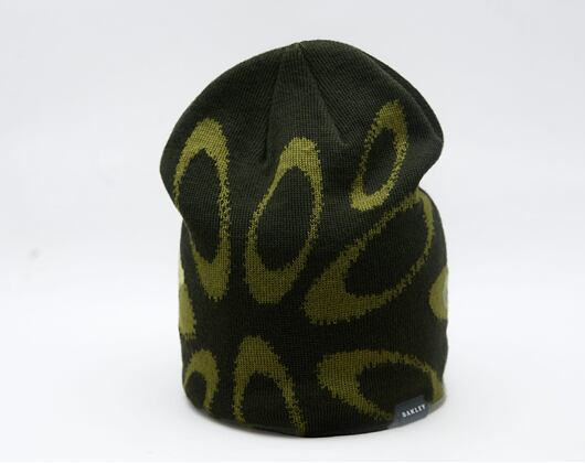 Beanie Oakley - Ellipse Graphic Beanie - Deep Olive/Cactus