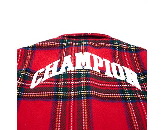 Shirt Champion - Red/checkered Coach Jacket