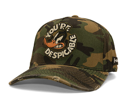 Cap Capslab - Looney Tunes A-Frame - Daffy Duck You're Despicable Distressed - Camo