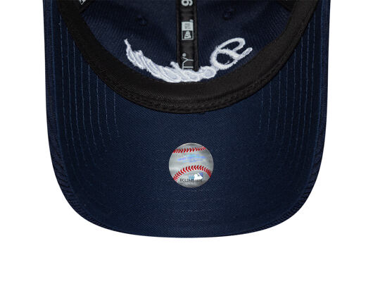 Womens Cap New Era - MLB Cord Script 9TWENTY - LA Dodgers - Navy / White