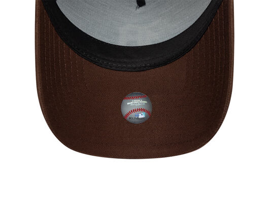 Cap New Era - MLB Suede Visor 9FORTY A-Frame - Detroit Tigers - Navy / Chestnut Brown