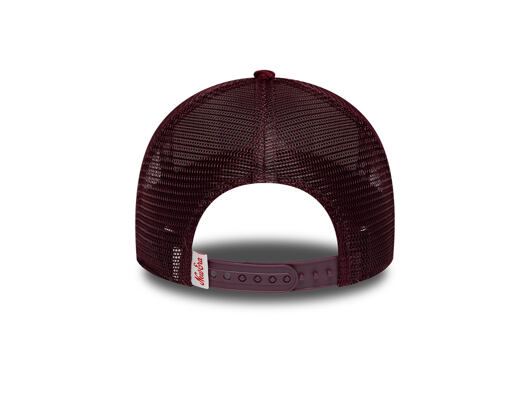 Cap New Era - Branded Cord Visor 9FORTY A-Frame Trucker - Maroon / Stone