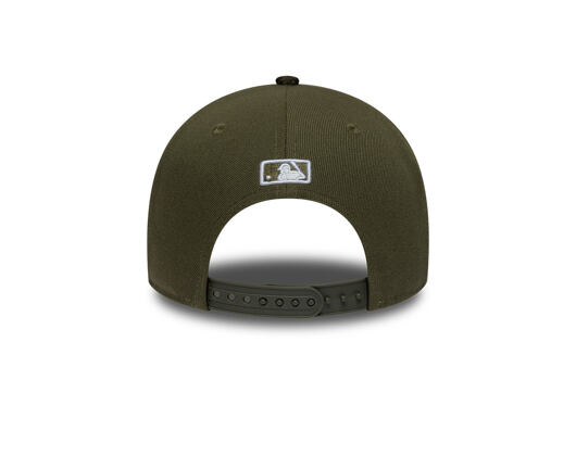 Cap New Era - MLB Cord Visor 9FORTY M-CROWN - LA Dodgers - New Olive