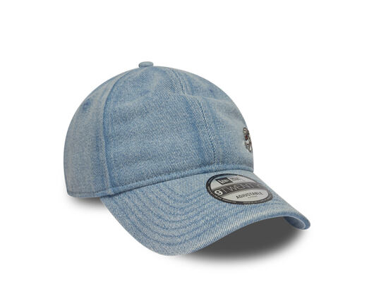 Cap New Era - MLB Washed Denim Pin 9TWENTY - NY Yankees - Pastel Blue