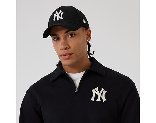 Sweatshirt New Era - MLB Quarter Zip - NY Yankees - Black
