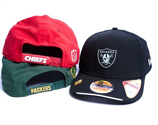 Cap New Era - NFL 2026 Sideline 9SEVENTY Stretch-Snap - Las Vegas Raiders - Team Color