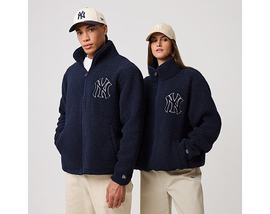 Jacket New Era - MLB Sherpa Jacket - NY Yankees - Navy