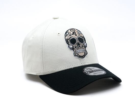 Cap New Era - Branded Skull Pack 9FORTY - Ivory / Black