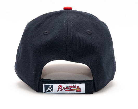 New Era 9FORTY The League Atlanta Braves Strapback Team Color Cap