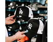 New Era 9FORTY Clean Trucker Los Angeles Dodgers Snapback Black / Optic White Cap
