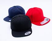 Yupoong Classic Snapback Black 6089M Green UV Cap