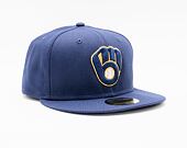 New Era 59FIFTY MLB Authentic Performance Milwaukee Brewers Fitted Team Color Cap