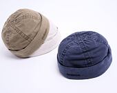 Stetson Docker Delave Organic Cotton Navy/Gun Metal 8821107 Docker Cap