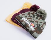 Ellesse Velly Camo Pom Pom Beanie Khaki