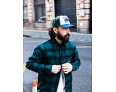 Stetson Trucker Cap Great Plains 7751152 Geen/Stone/Blue