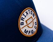 BRIXTON Crest X MP Mesh Cap Washed Navy Joe Bue White