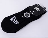 New Era Flag Invisible 3Pack Black Socks