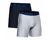 Under Armour Tech 6in 2 Pack 408 Boxer Briefs