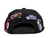 Kšiltovka Mitchell & Ness ALL OVER CONFERENCE DEADSTOCK HWC West Black