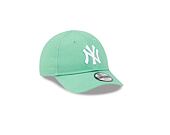 Dětská Kšiltovka New Era 9FORTY Kids MLB League Essential New York Yankees Tropical Green / White