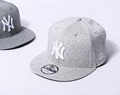 Kšiltovka New Era 9FIFTY MLB Jersey New York Yankees Grey Heather / White