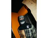 Custom made pletená Balaclava kukla - Petrol Green