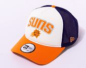 Kšiltovka New Era 9FORTY A-Frame Trucker NBA Retro Phoenix Suns Orange Popsicle / New Orchid