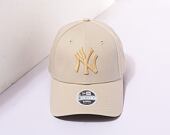 Dámská kšiltovka New Era 9FORTY Womens MLB Metallic Logo New York Yankees Stone