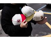 Kšiltovka New Era 59FIFTY MLB Cord New York Yankees Off White / Red / Copen Blue