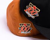Kšiltovka New Era 59FIFTY Script Caramel Brown / Stone